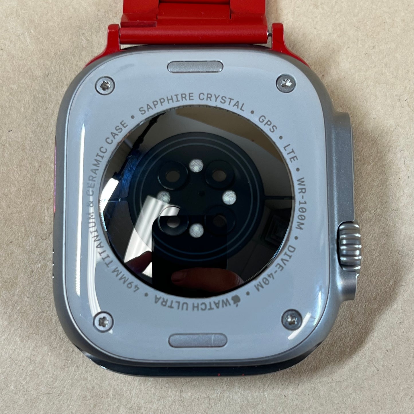 GPS Only Apple Watch Ultra 2 49MM Silver Titanium MRET3LW/A