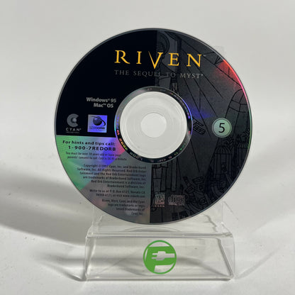 Riven: Sequel To Myst  (PC, 1997)