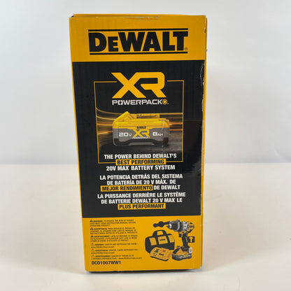 New DeWalt DCD1007WW1 20V 1/2 Hammer Drill Driver Set