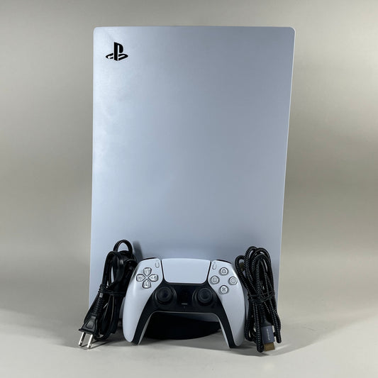Sony PlayStation 5 Disc Edition PS5 825GB White Console Gaming System CFI-2015