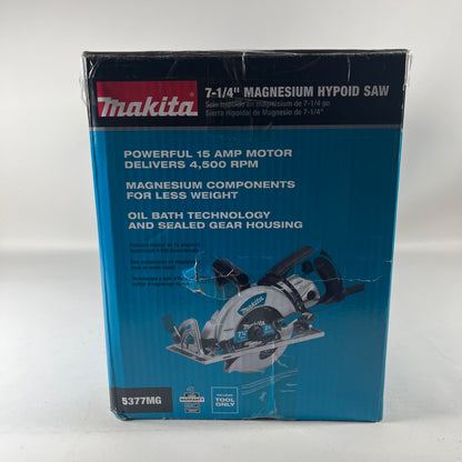 New Makita 5377MG 120V 7-1/4 Magnesium Hypoid Saw