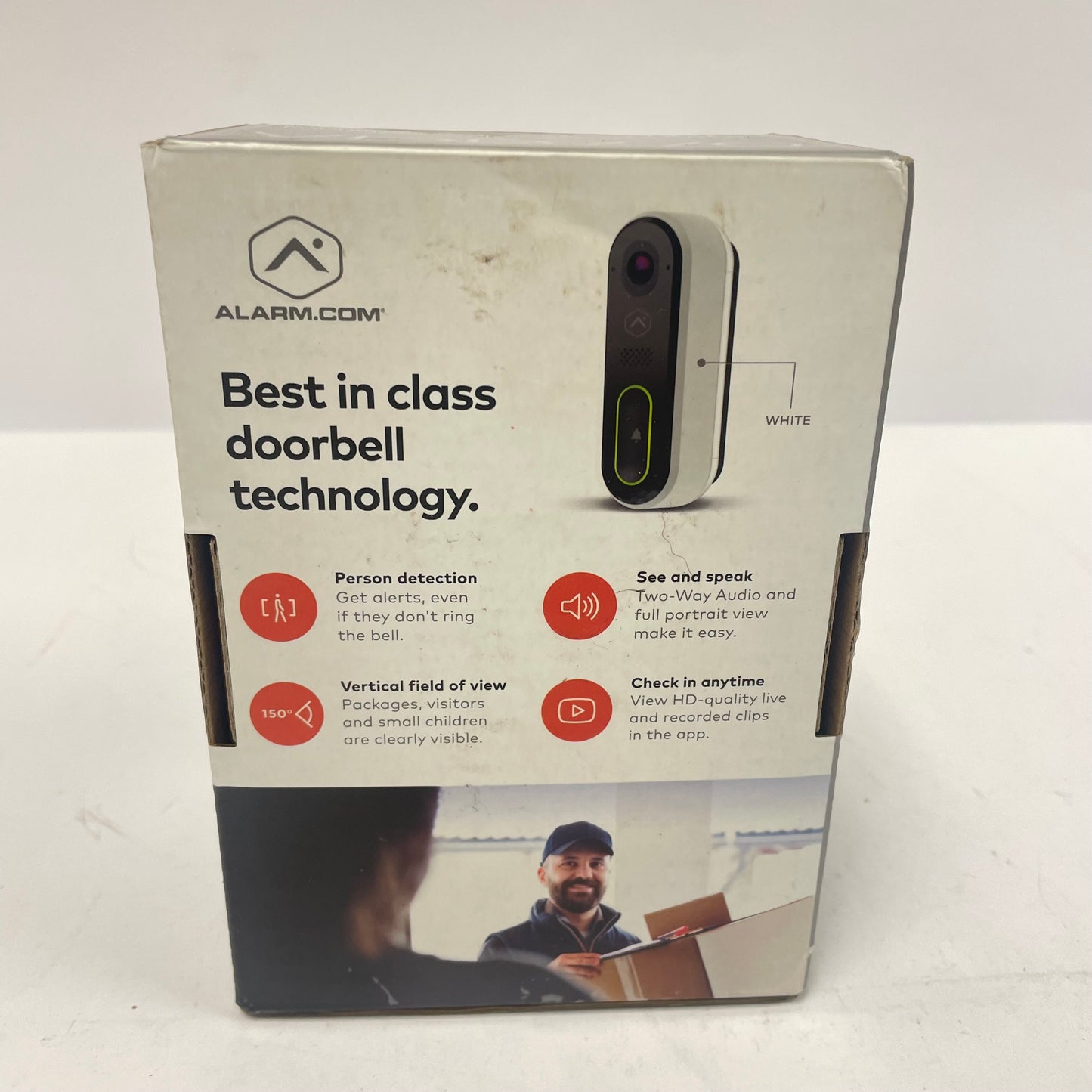 New Alarm.Com VDB770 Video Doorbell VDB770