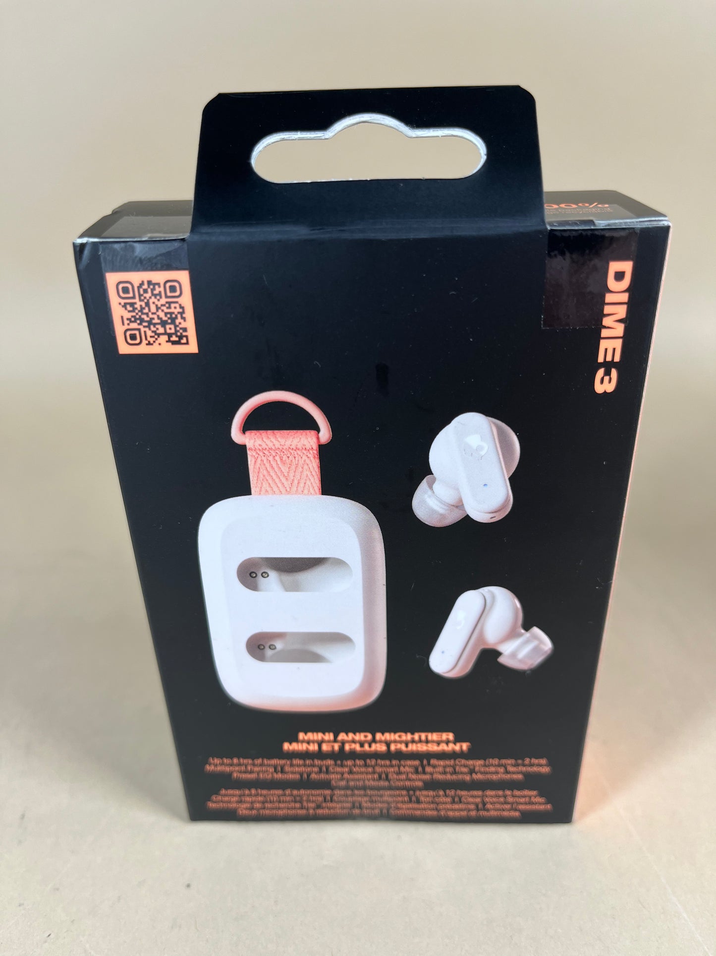 New Skullcandy Dime 3 Wireless In-Ear Bluetooth Headphones White S2DCW-R951