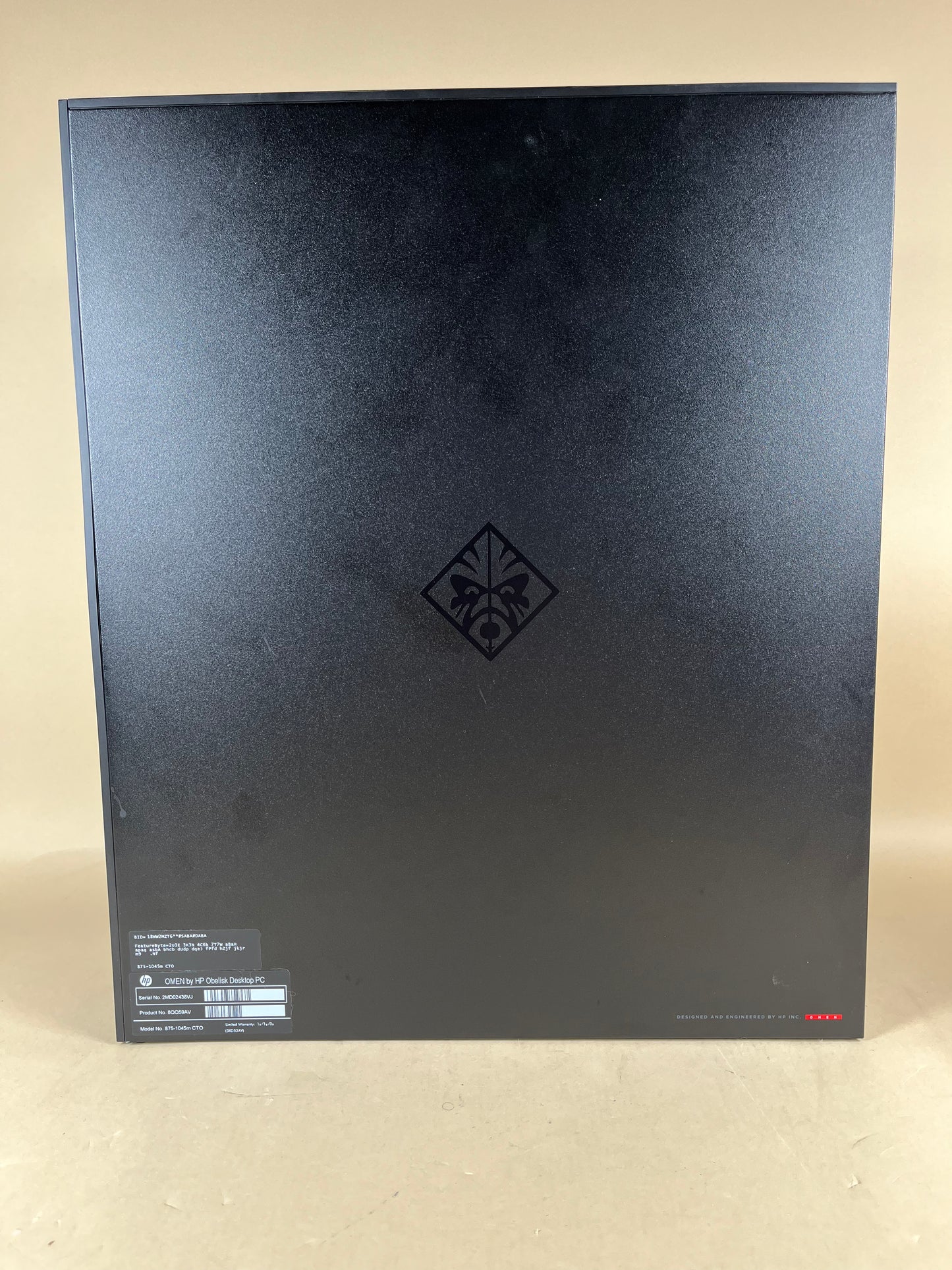 HP Omen Obelisk 25L 875-1045M Ryzen 5 3500 3.50GHz 8GB RAM 256GB SSD 1TB HDD Geforce GTX 1660 Super