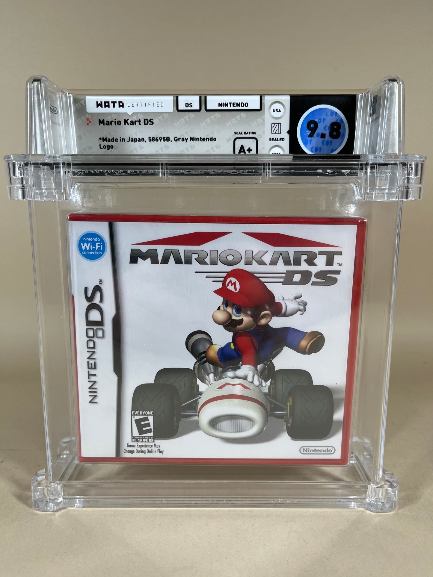 New Mario Kart DS (Nintendo DS, 2005) 9.8 WATA Certified