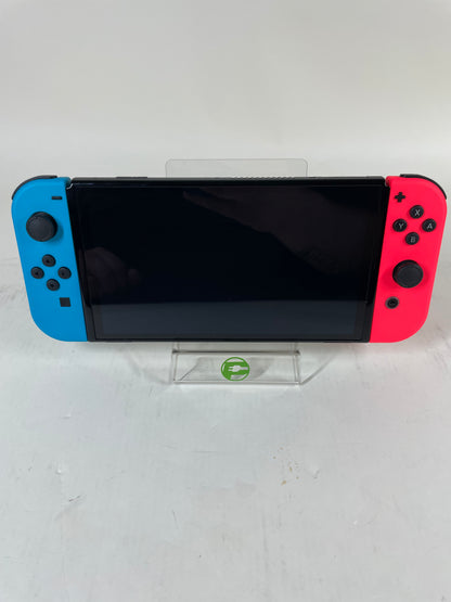 Nintendo Switch OLED Video Game Console HEG-001 Red/Blue