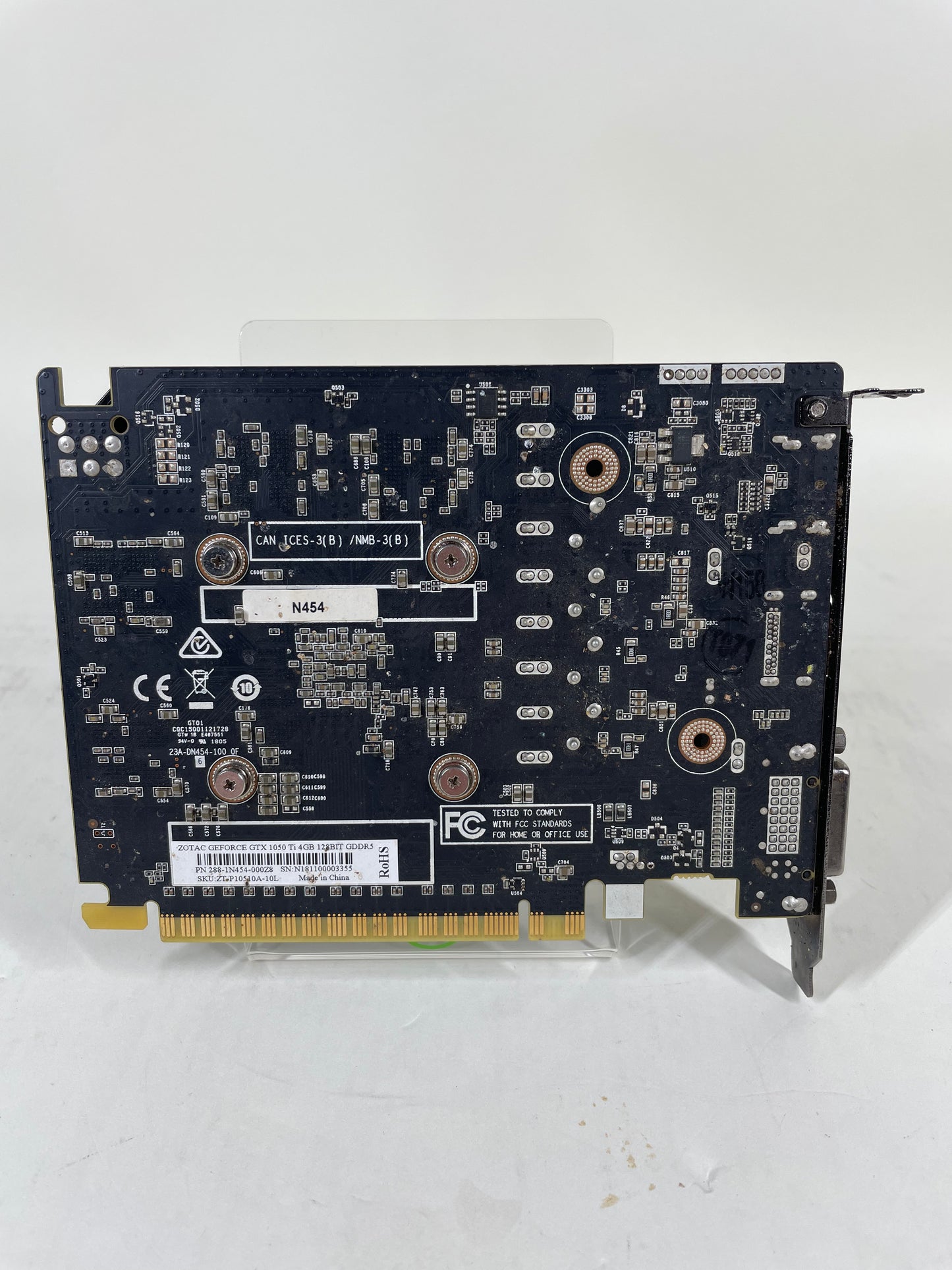 Zotac GeForce GTX 1050 Ti 4GB GDDR5 Graphics Card