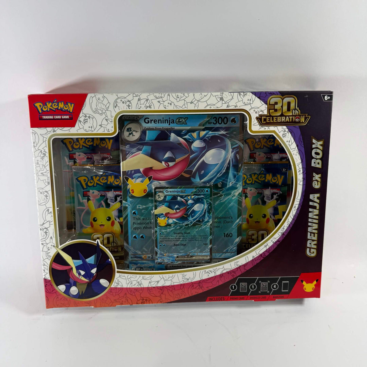 New Pokemon TCG 30th Celebration Greninja ex Box