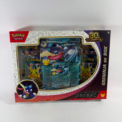New Pokemon TCG 30th Celebration Greninja ex Box