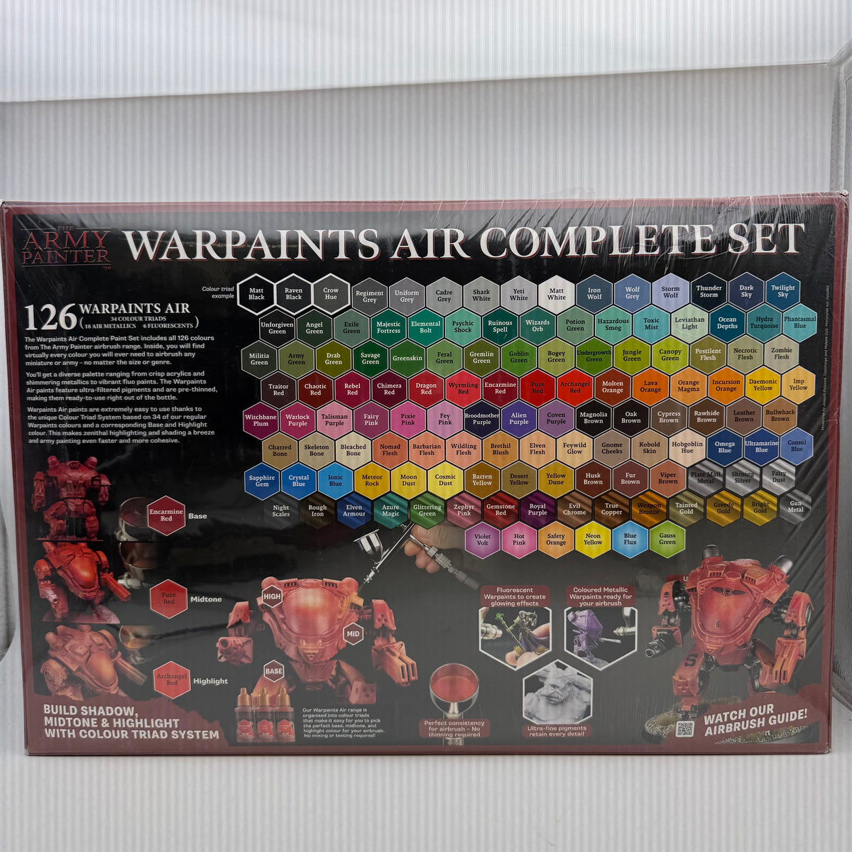 New The Army Painter Warpaints Air Complete Paint Set AW8003